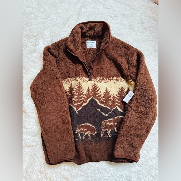 🏔️ Old Navy Buffalo Sherpa - Picture 2 of 6